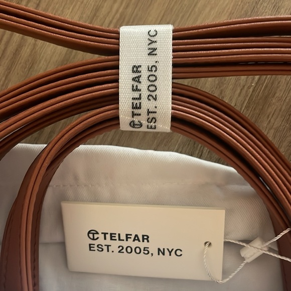 Telfar medium size shopping bag in tan! NWT - Picture 2 of 7
